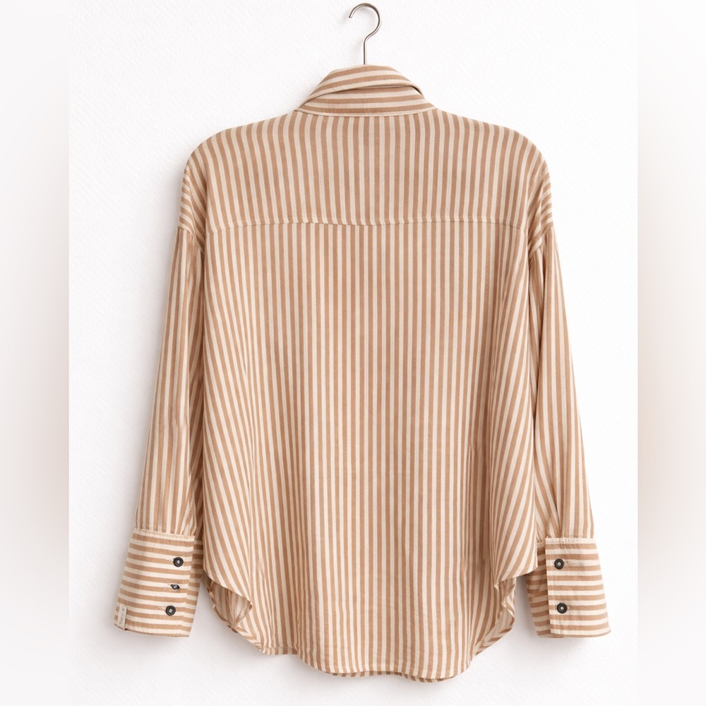 TALA | The Essential Striped Linen Shirt | Medium - Picture 2 of 8